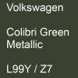 Preview: Volkswagen, Colibri Green Metallic, L99Y / Z7.